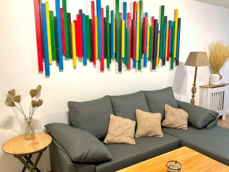 Tranquilo Apartamento Con Parking Gratis Vigilado 24H Vigo Bagian luar foto