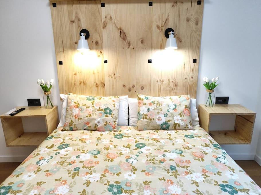 Tranquilo Apartamento Con Parking Gratis Vigilado 24H Vigo Bagian luar foto