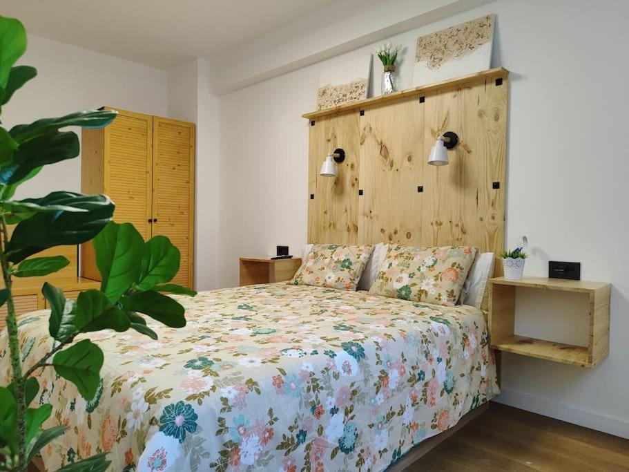 Tranquilo Apartamento Con Parking Gratis Vigilado 24H Vigo Bagian luar foto